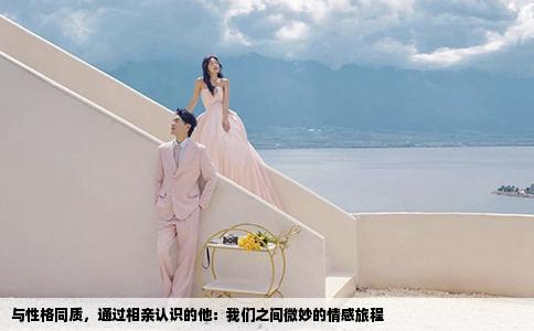與性格同質(zhì)，通過相親認(rèn)識(shí)的他：我們之間微妙的情感旅程